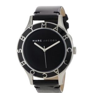 Marc Jacobs Black and Silver Watch